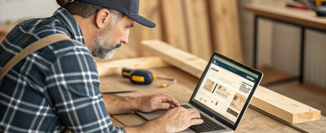 In 2 Minuten zur Handwerker-Website